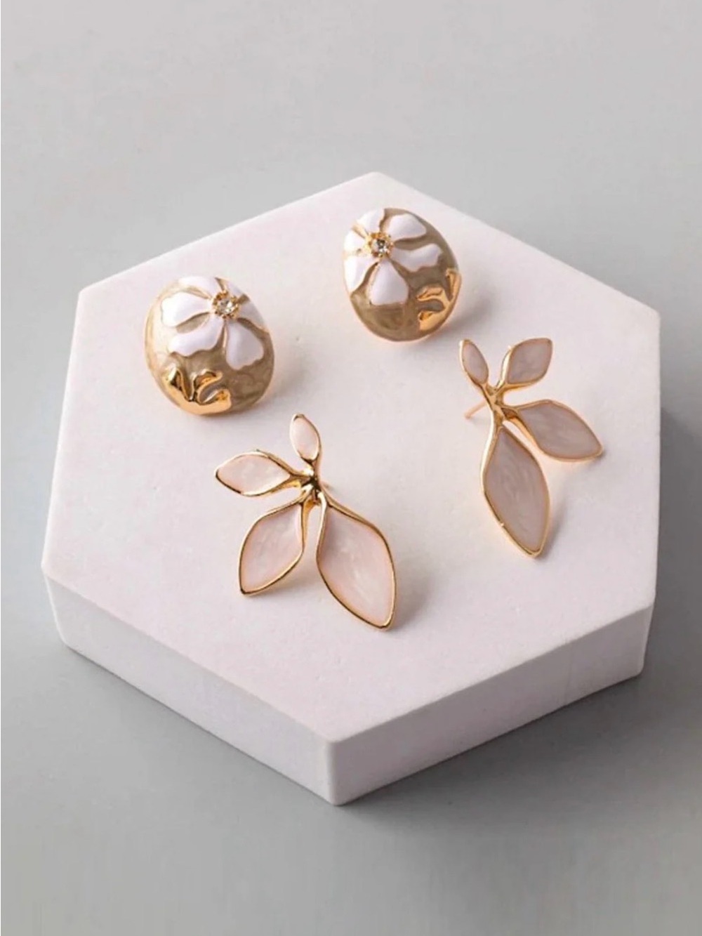 Dune Blossom Earring Set